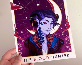 Mollymauk Tealeaf Tarot Card Print