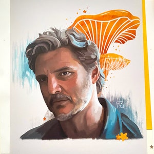 Joel Miller - The Last Of Us Illustrated Art Print