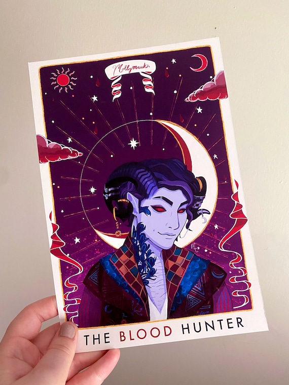 Mollymauk Tealeaf Tarot Card Print Etsy