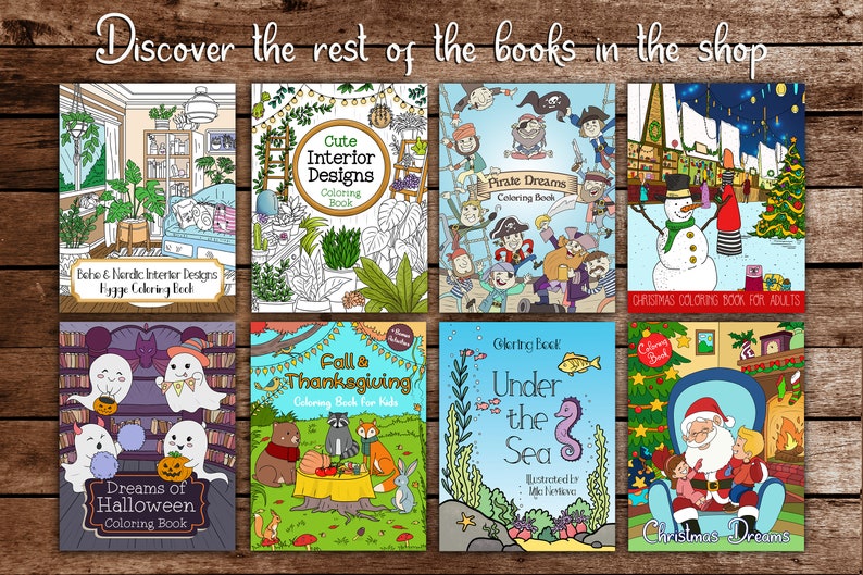 Creative original coloring books