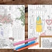Hygge Coloring Book for Adults | Boho and Nordic Interior Designs | 30 ...