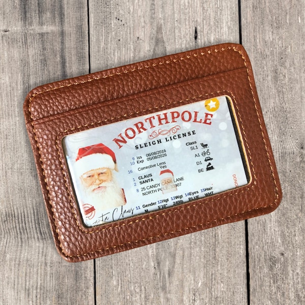 Santa's missing wallet with sleigh license, Christmas surprise, keep the magic alive, Santa proof, Proof Santa is real