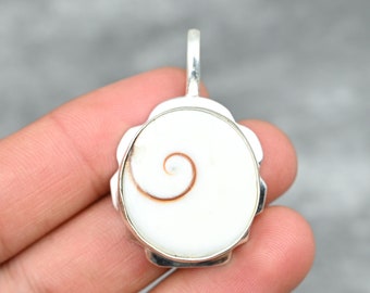 Shiva Eye Pendant 925 Sterling Silver Pendant Shiva Eye Gemstone Pendant Joyería de plata hecha a mano Shiva Eye Jewelry para regalo para su madre