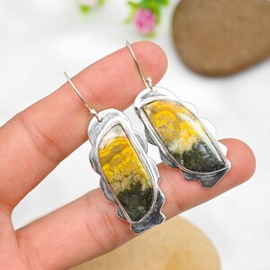 Bumble bee jasper earrings store