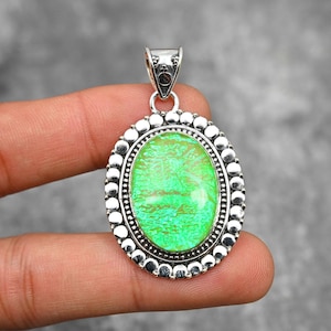 Australian Triplet Opal Pendant 925 Sterling Silver Pendant Triplet Opal Gemstone Pendant Handmade Pendant Triplet Opal Jewelry Gift For Her