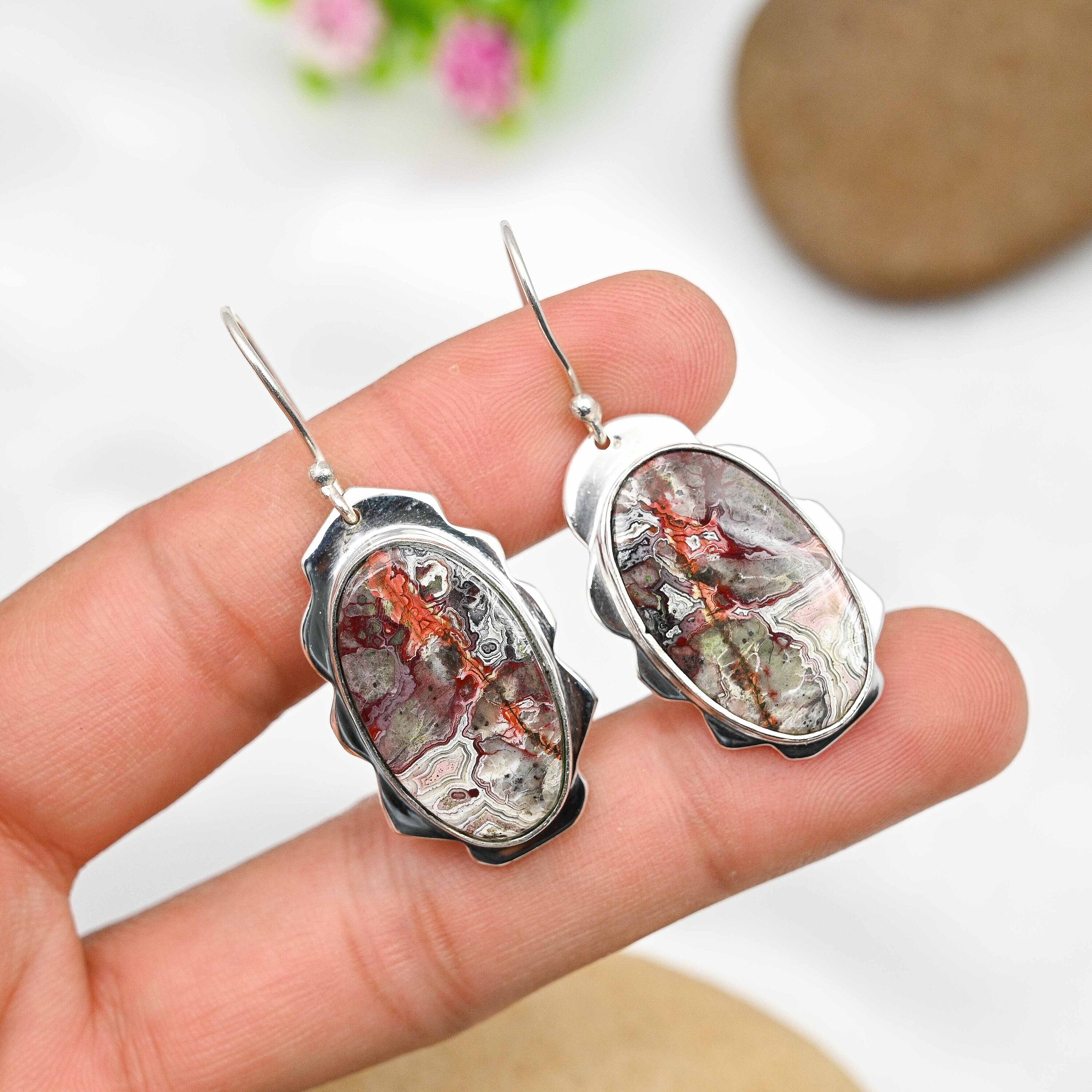 オーロラプルームアゲート ペンダントトップ オーロラプルームアゲート