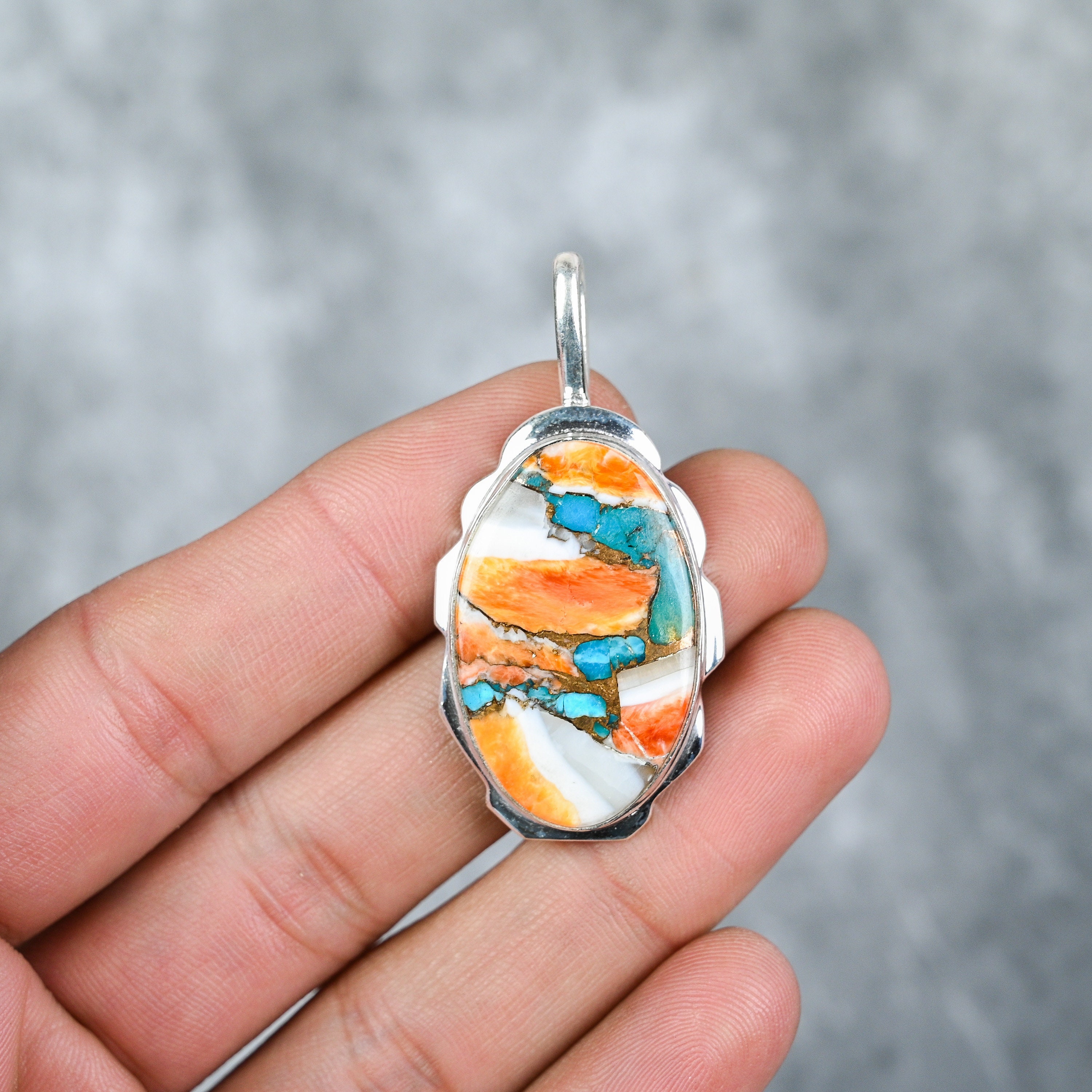 Turquoise and 2024 spiny oyster jewelry