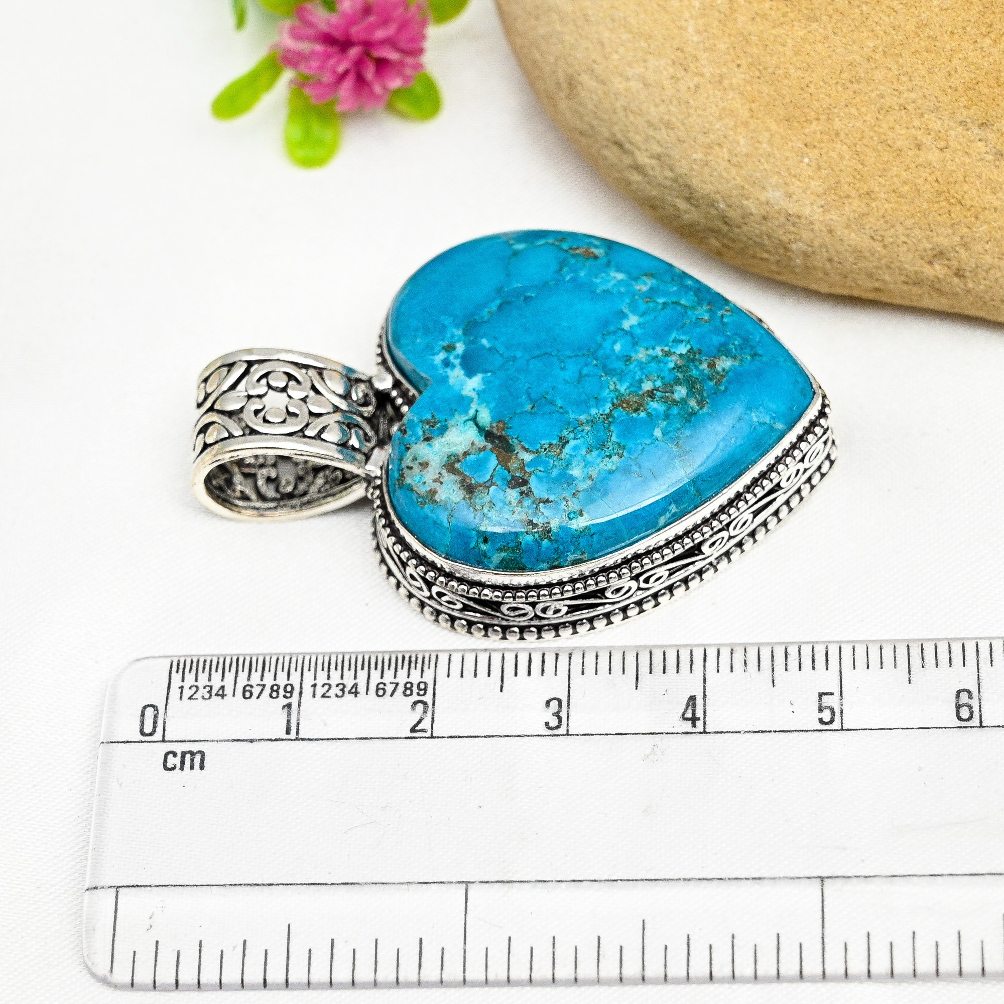 【特大28g】パイライト イン ターコイズ ペンダント STERLING 925 ターコイズペンダント 925スターリングシルバーペンダント ターコイズ