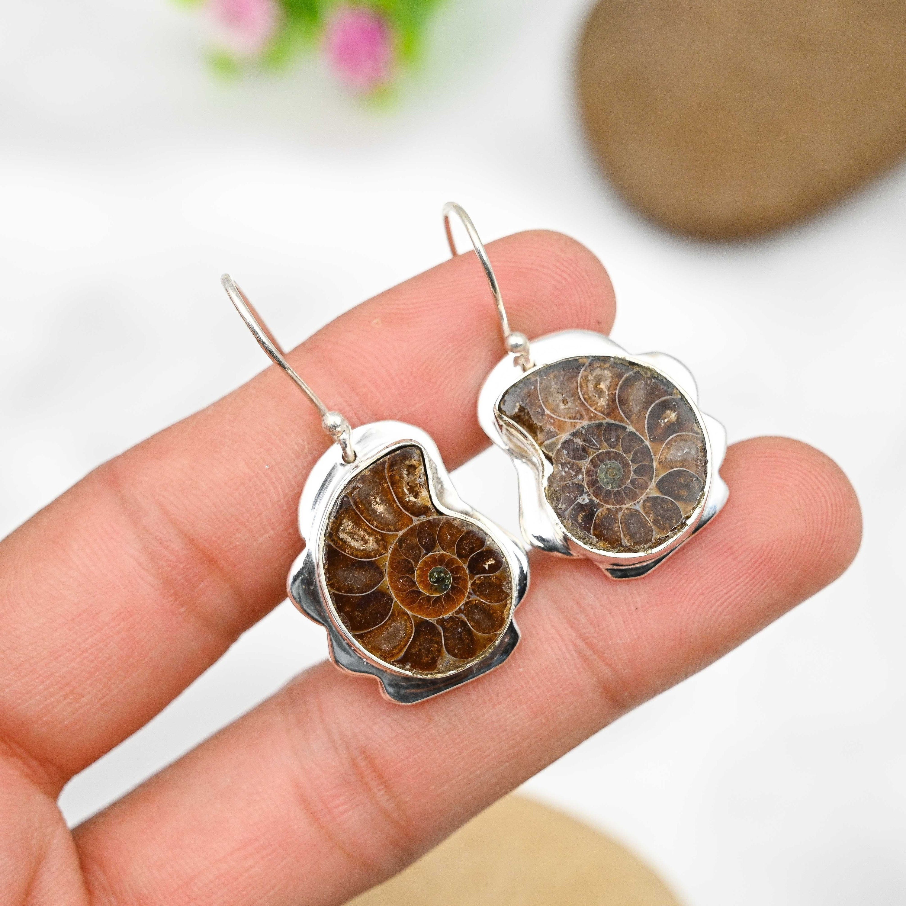 アンモライトブレスレット - Etsy 日本