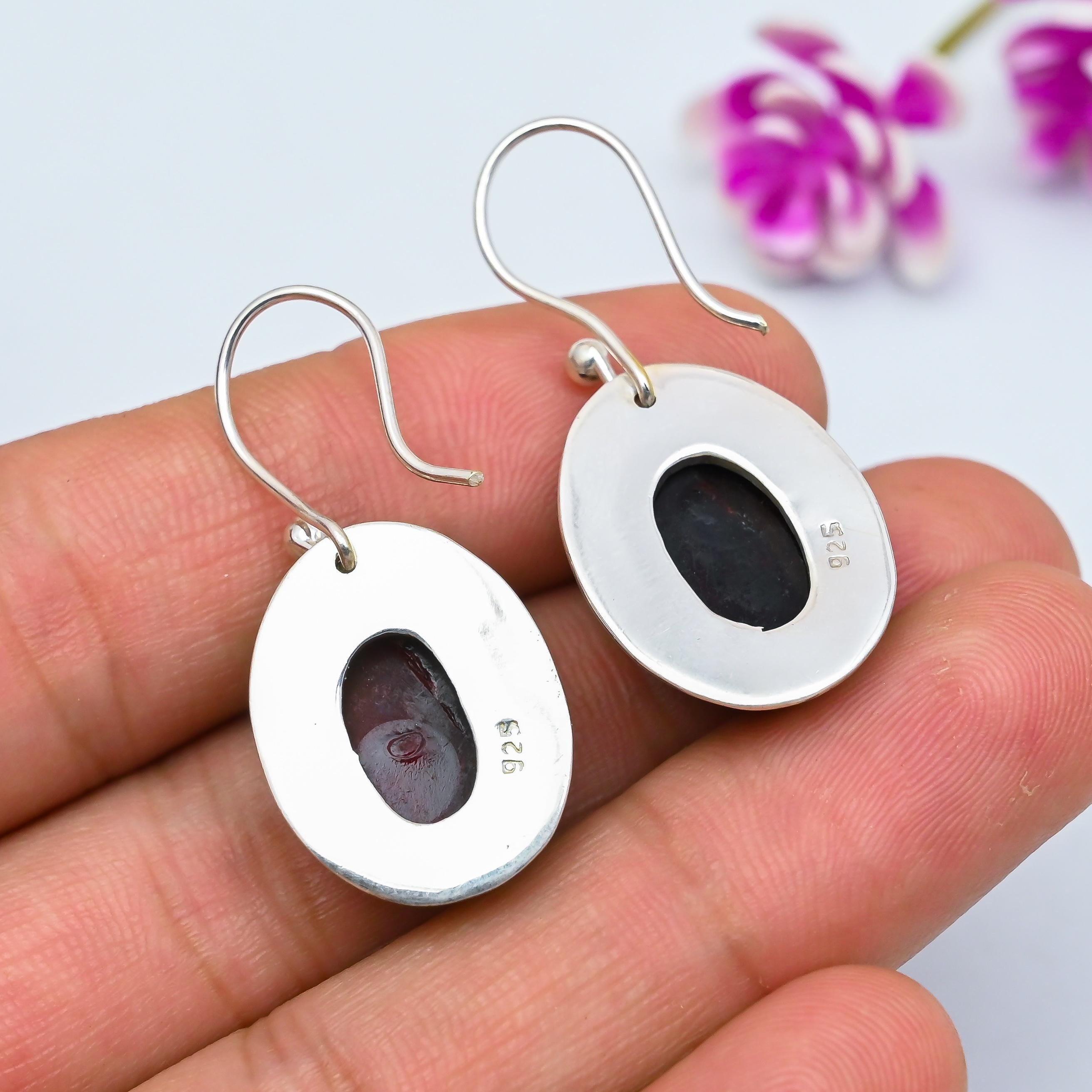 ANELLI IMPILATI IMPILABILI con pietra preziosa granata in argento massiccio... EUR 40,35