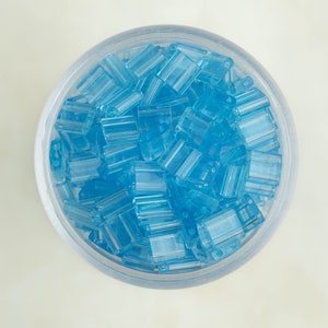 Miyuki Whole Tila Beads - Transparent Light Blue - TL148