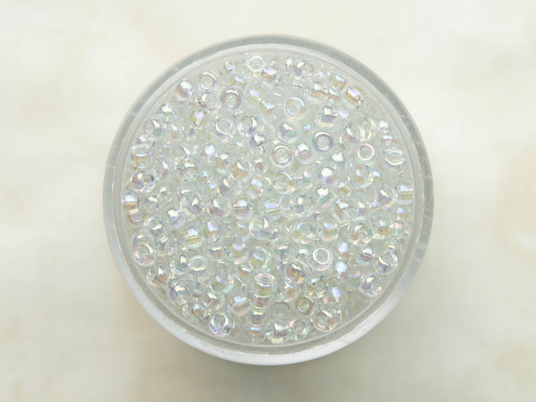 250g Miyuki Seed beads 8/0 Black Chrome