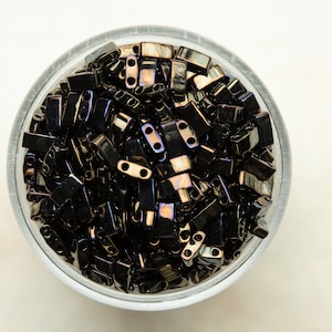 Miyuki Half Tila Beads - Brown Iris - HTL458
