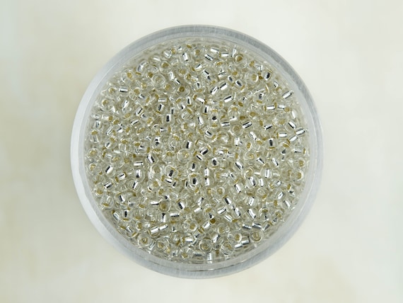 11-1, Miyuki 22g Silver Lined Crystal 11-1, Miyuki 22g Silver Lined Crystal