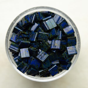 Miyuki Whole Tila Beads - Picasso Opaque Cobalt Blue - TL4518