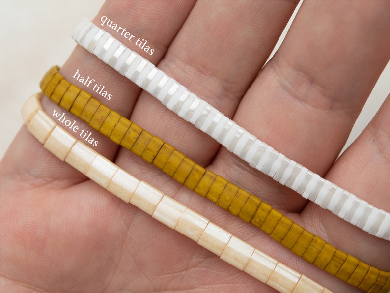 Tila Bead Custom Mix Warm and Cozy Flat Tile Beads 10g Etsy