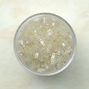 Miyuki Quarter Tila Beads - Opal Ceylon - QTL512