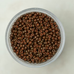 11-4492, Miyuki 22g Duracoat Op Sienna 11-4492, Miyuki 22g Duracoat Op Sienna