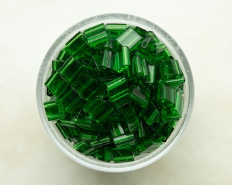 Miyuki Whole Tila Beads - Transparent Green - TL146
