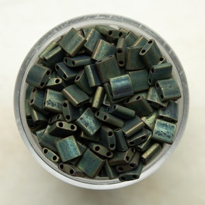 Miyuki Whole Tila Beads - Matte Metallic Patina Iris - TL2008