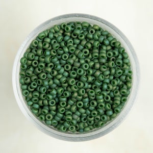 11-4700, Miyuki 22g Frost Opaque Glaze Rainbow Shamrock 11-4700, Miyuki 22g Frost Opaque Glaze Rainbow Shamrock