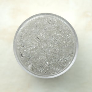 Miyuki Quarter Tila Beads - Crystal - QTL131