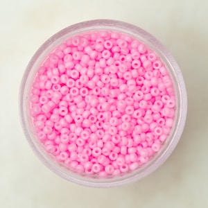 11-415, Miyuki 22g Op Pink 11-415, Miyuki 22g Op Pink