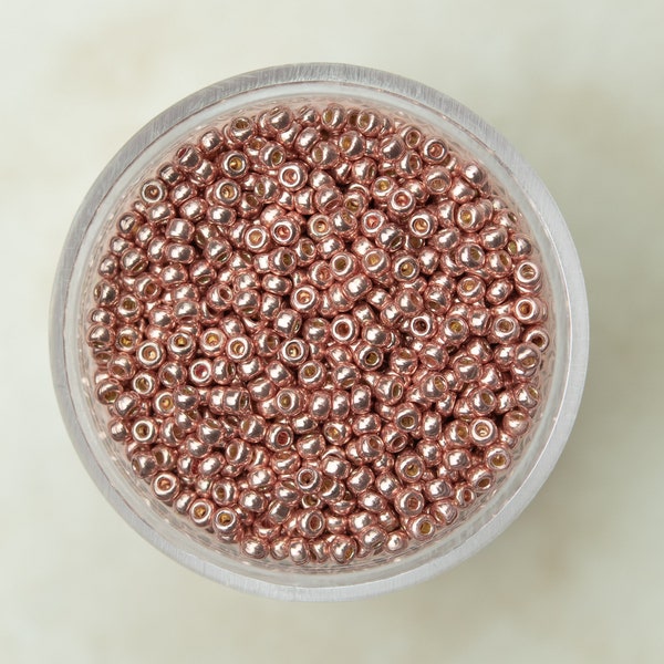 Miyuki 11/0 Round Seed Beads - Duracoat Galvanized Bright Copper - 11-5103