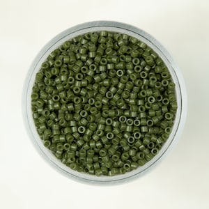 11-158, Miyuki 22g Tr Olive 11-158, Miyuki 22g Tr Olive