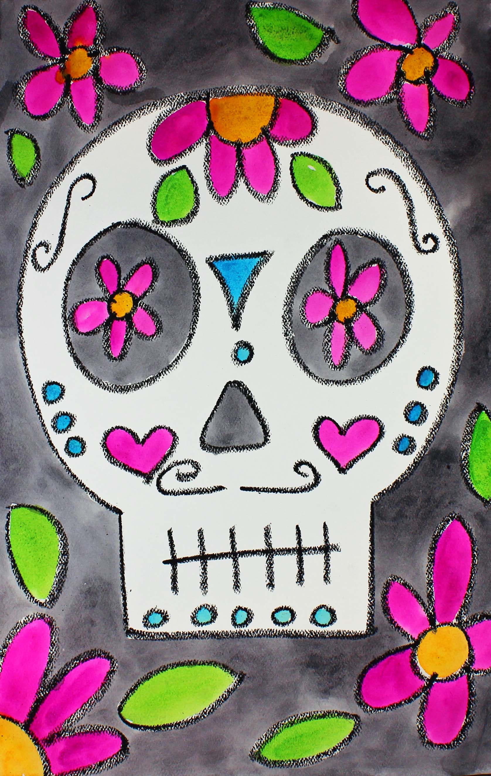 DIA De LOS MUERTOS | 3 Step-by-step Drawing and Painting Projects for ...