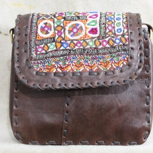 Sac à bandoulière bohème western en cuir pour femme Sac à bandoulière en cuir et tapis pour femmes, sac à main bandoulière western en cuir pour elle, cadeau pour elle