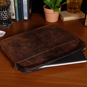 Genuine Leather Macbook sleeve 13 inch Macbook case 15 inch Laptop sleeve Macbook sleeve for 14 inch Macbook air sleeve Macbook pro sleeve