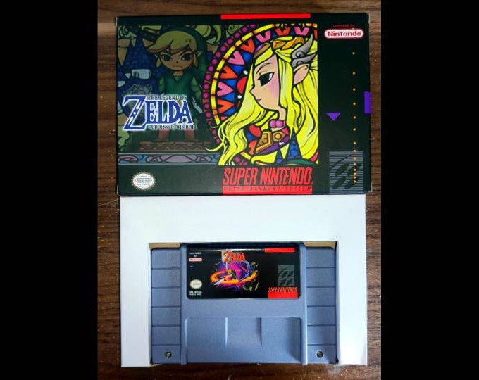 The Legend of Zelda Goddess of Wisdom for Super Nintendo Etsy