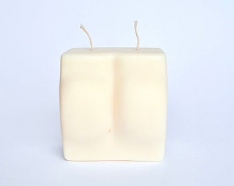 Big Booty Woman Butt Soy Wax Candle, Female Buttocks Candle, Fun Gag Gifts, Body Part Candle, Double Wick Heavy And Large Bum Candle
