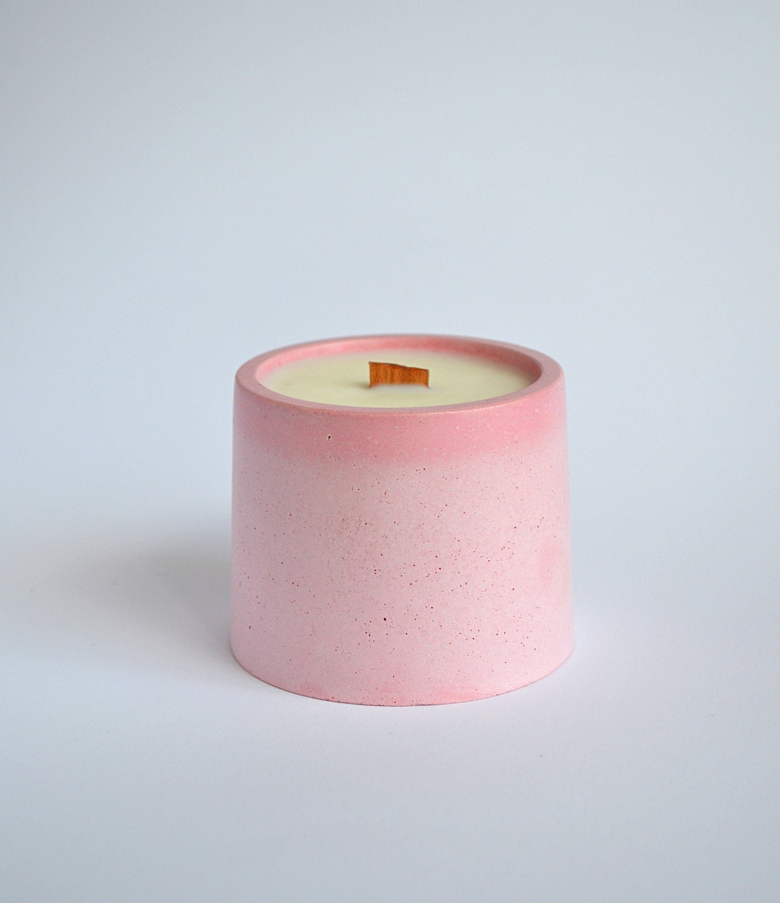 Pink Jar Concrete Candle, Scented Rose Candle, Girly Apartment Gift, Cute Gift For Sister/ Mom, Aesthetic Pink Room Decor, Choose Scent