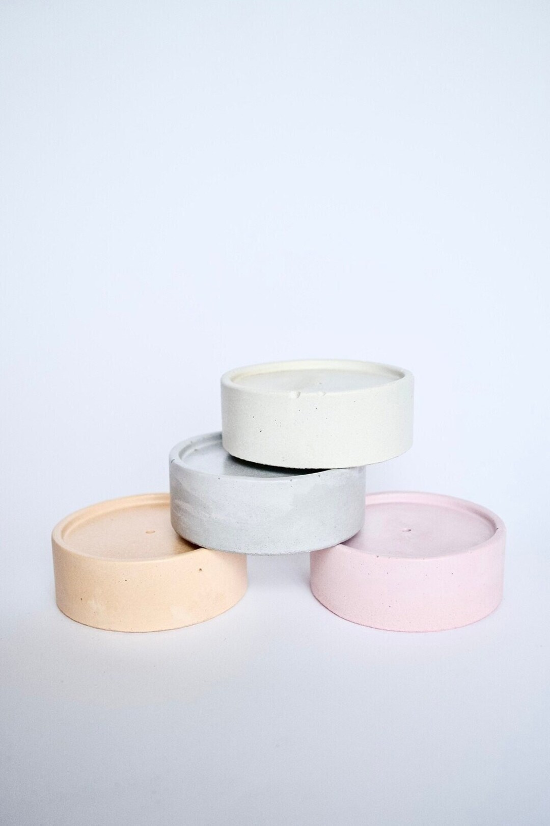 Round Incense Stick Holder, Concrete Incense Burner, Colorful Incense