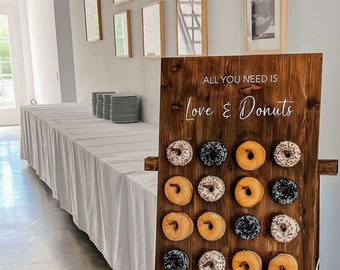 Aufkleber Donut Wall | Love and Donuts | Hochzeit | Feier | Donut wall | Candybar | Hochzeitsdeko | DIY