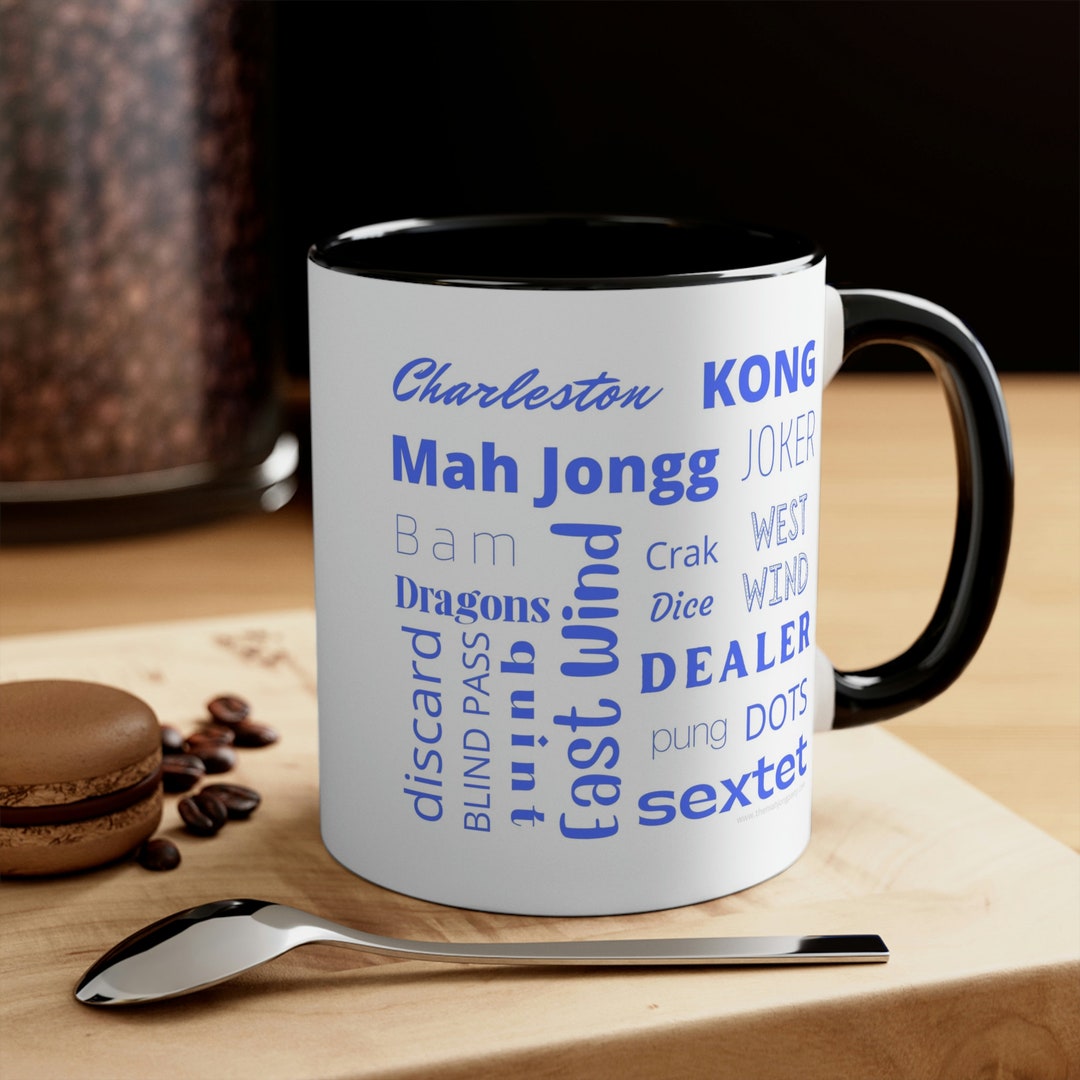 Mahjong Mug Mahjong Cups Mah Jongg Gifts Mahjong Gifts for Etsy