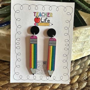 Pencil Earrings