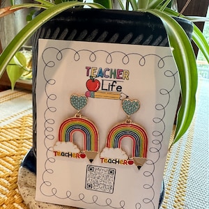 Teacher Earrings