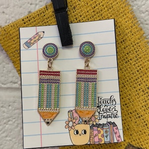 Pencil Earrings