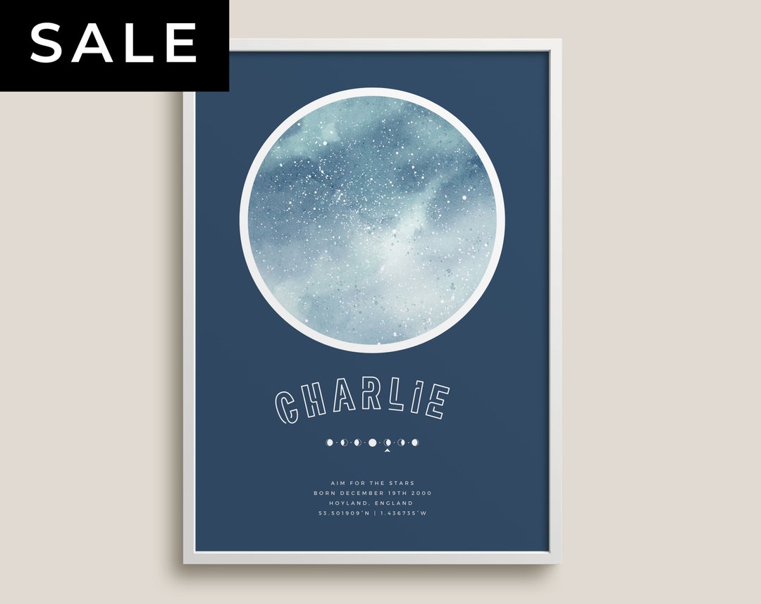 Blue Custom Sky Map Print With - Il 1080xN.4280048110 B98p 