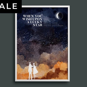Custom Star Map Print, Night We Met Anniversary Gift, Night Sky Print, Star Map Poster, Wedding Gift, Constellation Print, Personalised Gift
