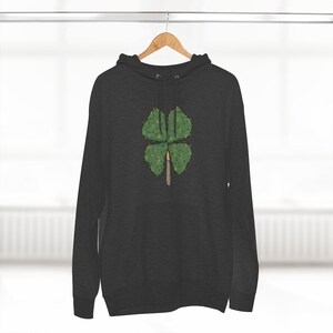 Stoned Leaf Clover© Unisex Premium Pullover Hoodie image 8