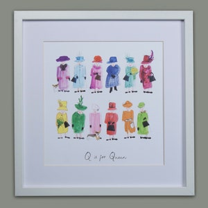 Queen Elizabeth II Art Print