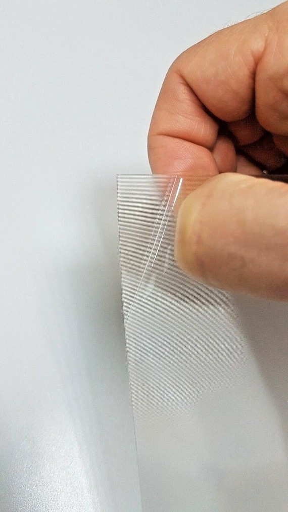 2X Lenticular Sheets Lens 75 Lpi With Adhesive for 3D FLIP Etsy