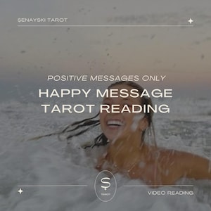 Lecture de tarot positive • Messages joyeux UNIQUEMENT !