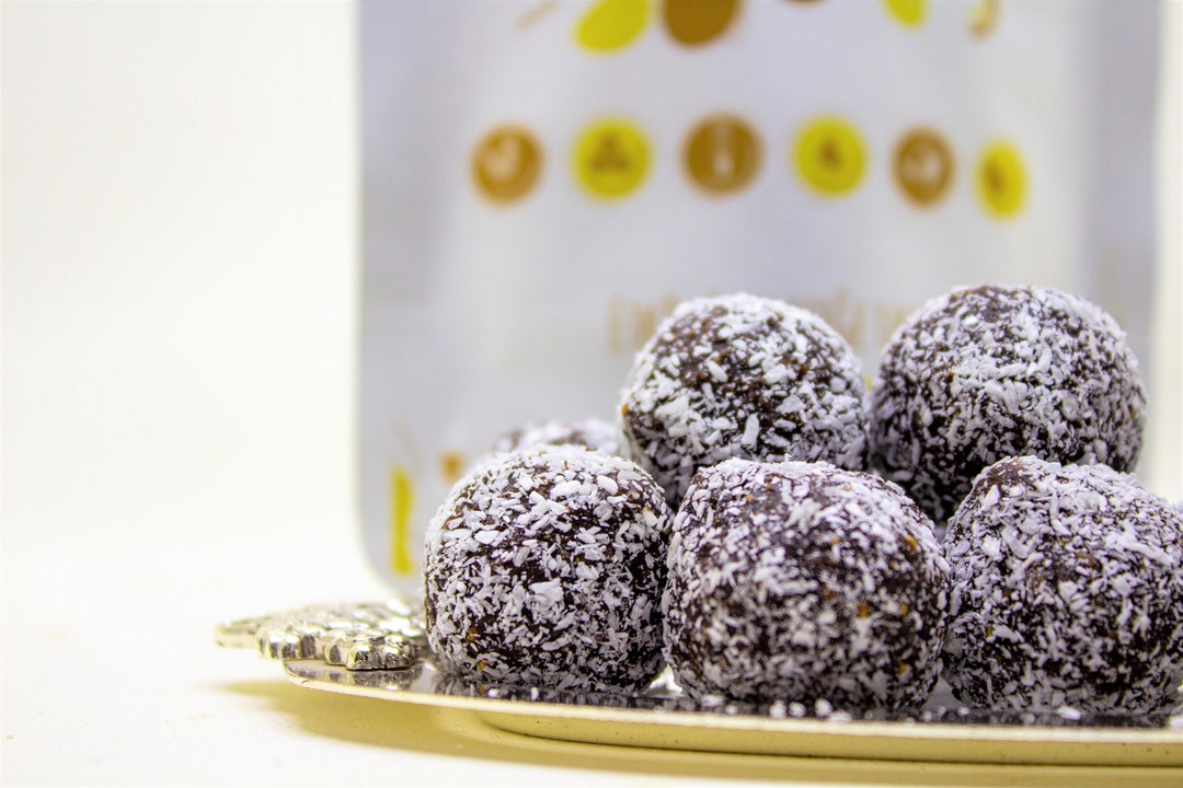 Vegan Dates Bliss Balls, Sun Dried Dates Balls, Healthy Snacks