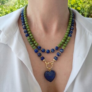 Collar De Lapislázuli Y Plata | El Taller De Los Minerales