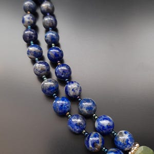 Collar De Lapislázuli Y Plata | El Taller De Los Minerales